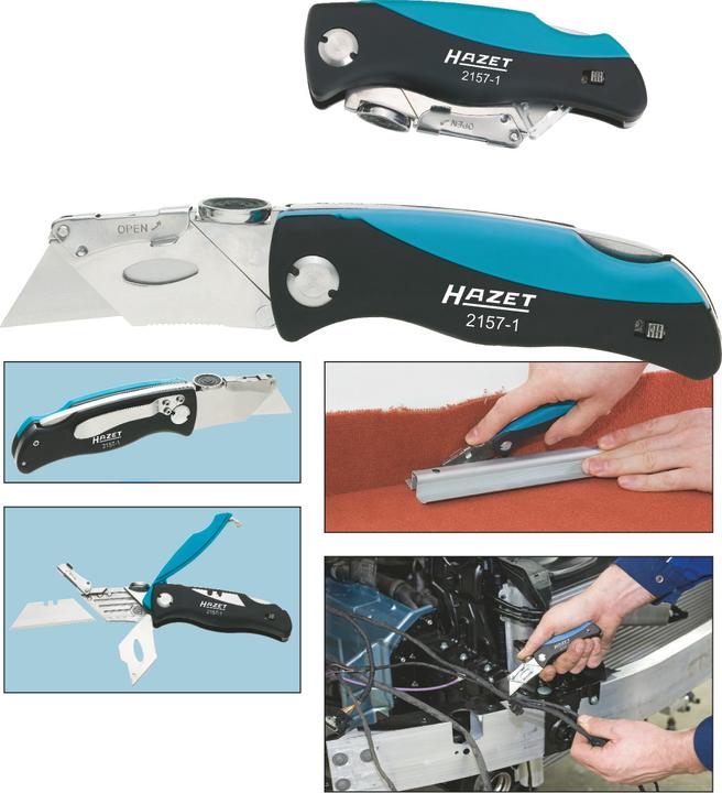 Immagine prodotto HAZET Coltello a serramanico 2157-1 (Taglierini)