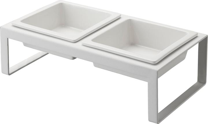 Produktbild Yamazaki Futternäpfe (2er-Set) mit Ständer TOWER