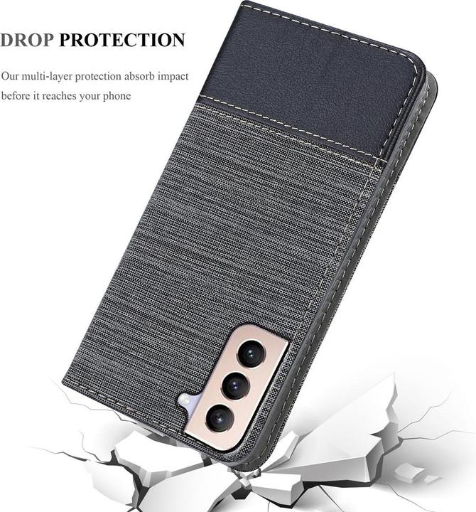 Productafbeelding Cadorabo Boek Jeans Optiek Cover (Samsung Galaxy S21+)