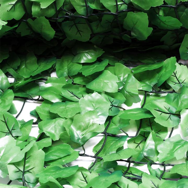 Actual product image Wiltec Leaf-look privacy screen net 300cm x 100cm wall cover privacy screen tarpaulin net (300 cm)