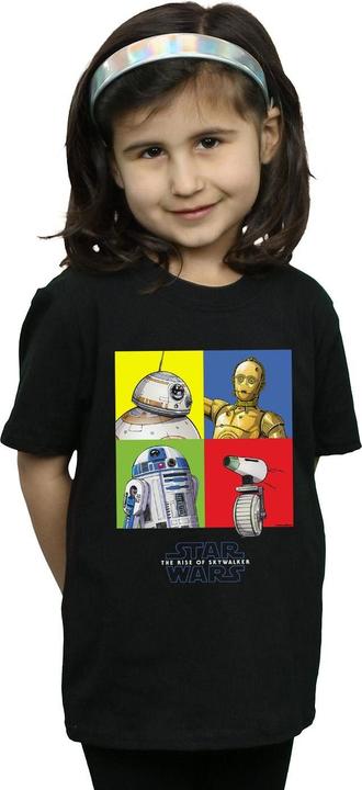 Image du produit Star Wars - T-shirt THE RISE OF SKYWALKER DROID SQUARES - Fille (152, 158)