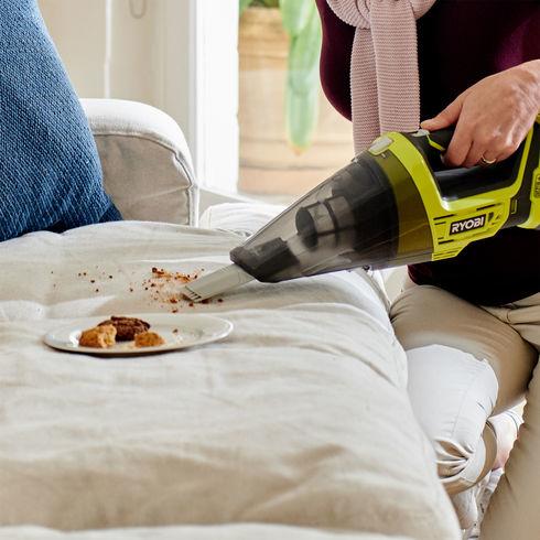 Immagine prodotto Ryobi Aspirapolvere manuale ricaricabile R18HV-0
