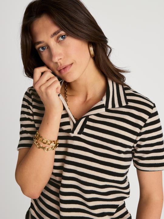 Produktbild Calida Lounge Stripe Polo-Shirt (L)