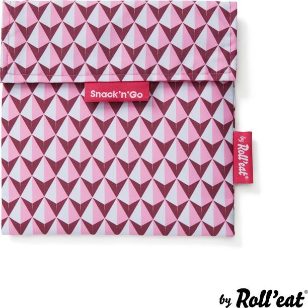Produktbild Roll'Eat Lunchbeutel SnacknGo-Tiles 18 cm x 18 cm, Rosa