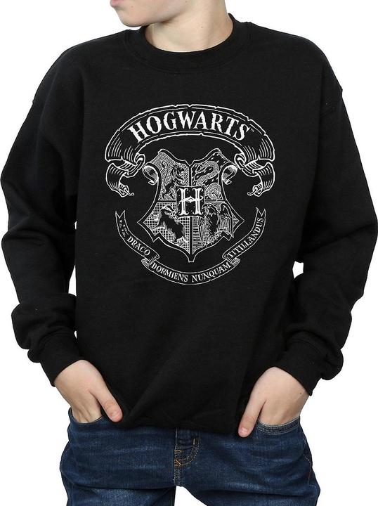 Actual product image Boys Hogwarts Crest Cotton Sweatshirt (152, 158)