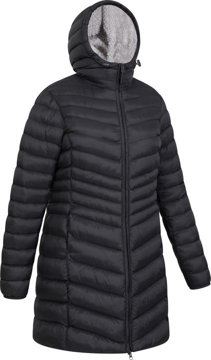 Actual product image Mountain Warehouse Womens/Ladies Florence Faux Fur Lined Padded Jacket (34 D)