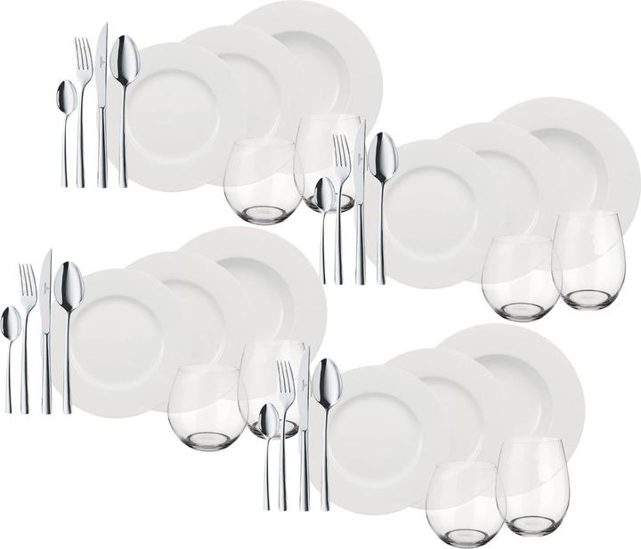 Produktbild Villeroy & Boch 4 Friends Set 36tlg. Wonderful World White (36 Stück)