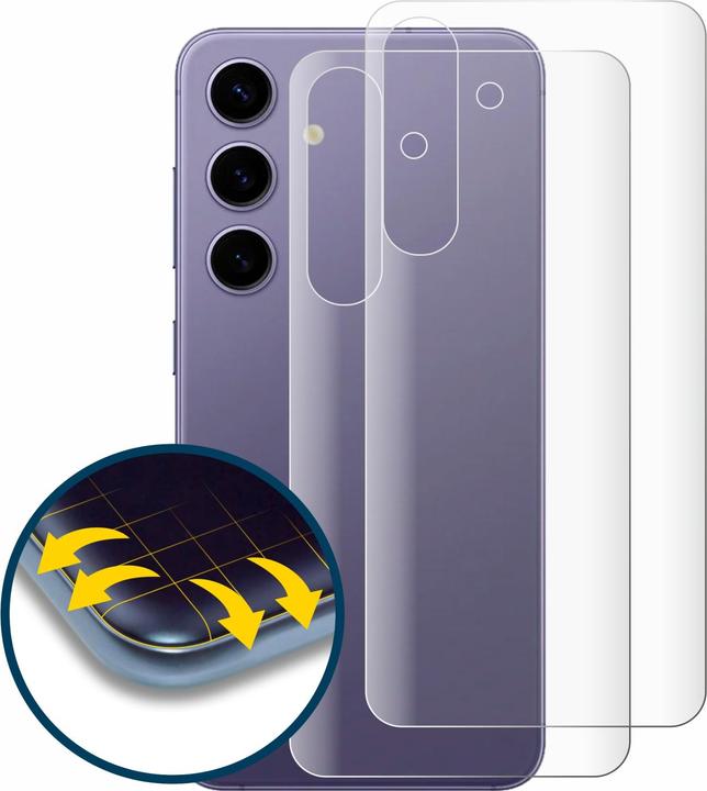 Produktbild BROTECT Full-Cover Displayschutz (2 Stück, Samsung Galaxy S24+)