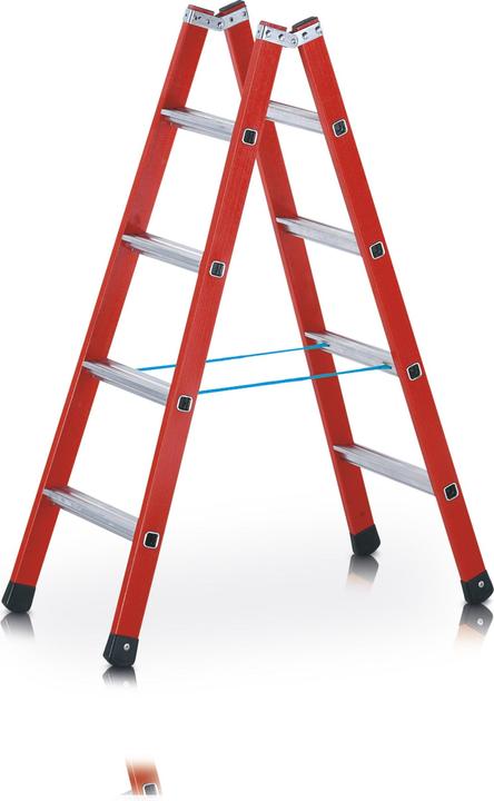 Zarges Kunststoff-Bockleiter EFAmix B (Stehleiter, 134 cm)