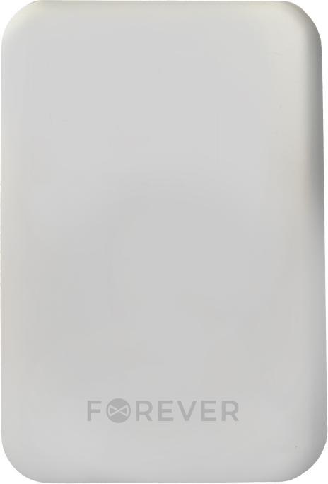 Actual product image Forever MATB-400 wireless power bank 20W 10000mAh Qi2 white (10000 mAh, 20 W, 20 Wh)