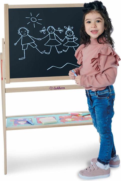 Actual product image Eichhorn Staand Schoolbord met Krijtjes
