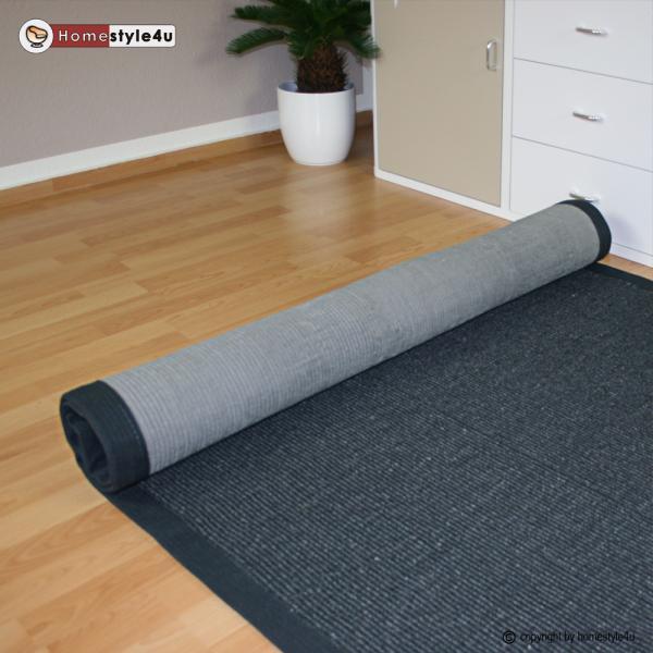 Actual product image Homestyle4u Sisal carpet Border carpet (245 x 345 cm)
