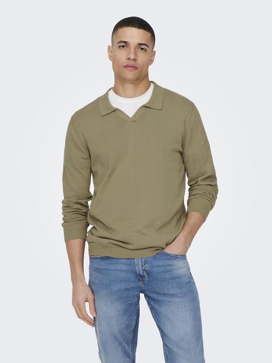 Image du produit Only & Sons Polo à manches longues (M)