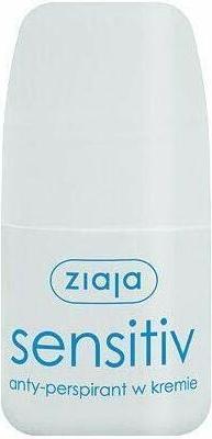 Ziaja Activ Roll On Sensitive Anti-Perspirant In Cremation Without Alcohol Parabens And 60Ml Dyes (Roll-on, 60 ml)