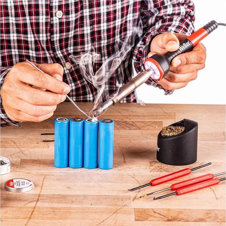 Actual product image Weller Erem WLIR8023C Soldering iron 230V 80W chisel shape 427°C (max) incl. LED lighting