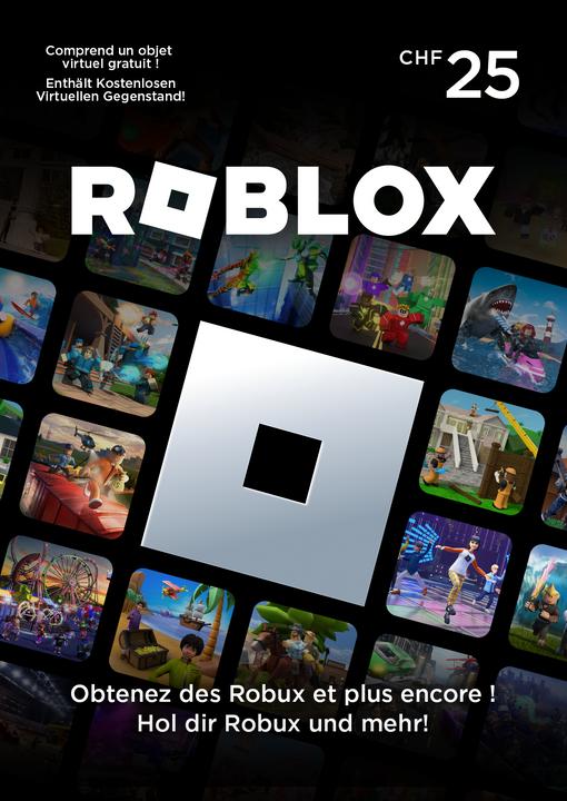 Roblox Guthabenkarte (25 CHF)