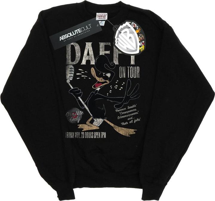 Immagine prodotto Looney Tunes Daffy Duck Concert Felpa Donna (XXL)
