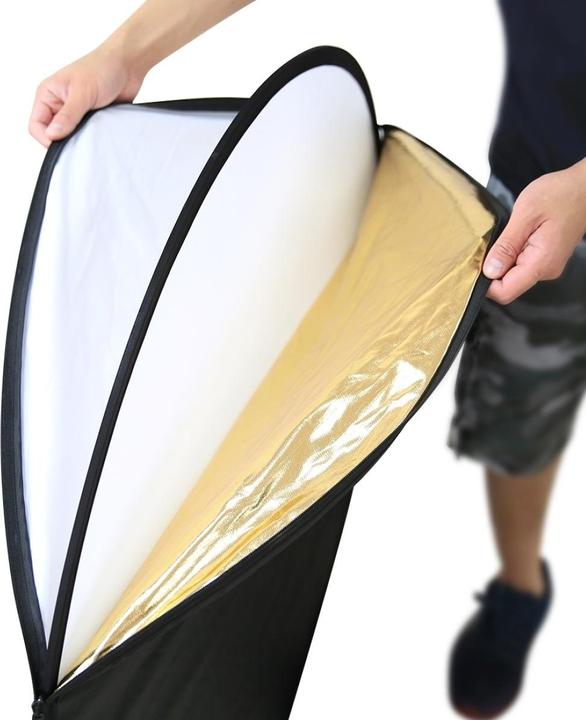 Immagine prodotto Puluz Riflettore pieghevole sistema 5 in 1 (Riflettore pieghevole, 110 cm)