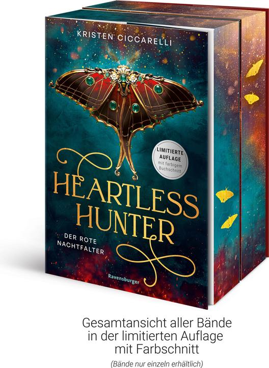 Ravensburger Heartless Hunter. Der rote Nachtfalter, Band 1 (Deutsch, Kristen Ciccarelli, 2025)