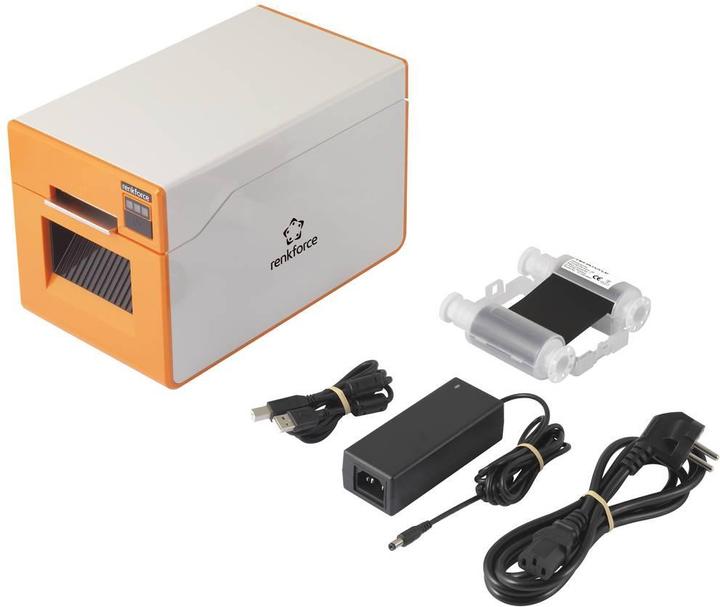 Produktbild Renkforce RF-HSP-500 Thermotransfer-Drucker Schrumpfschlauch-Beschriftung USB 2. (300 dpi)