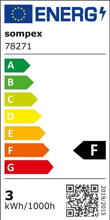 Energie-Label Sompex TROLL 2.0 (188 lm, IP54)