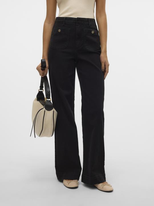 Produktbild Vero Moda VMKAYLA Hohe Taille Weiter Beinschnitt Jeans Weit geschnitten (W30/L32)