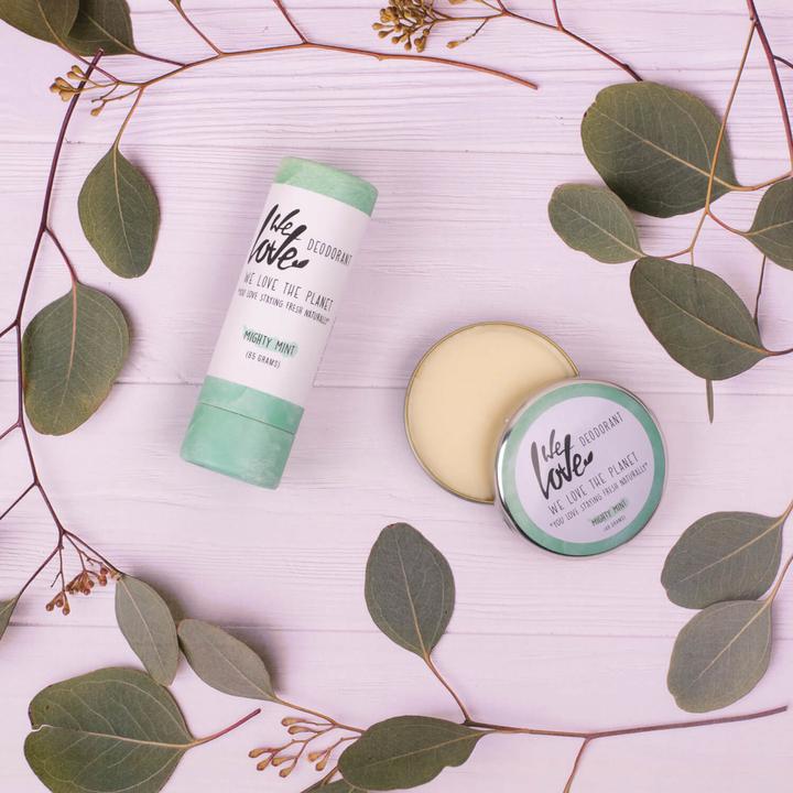 Produktbild We Love The Planet Mighty Mint - Belebend mit Minze & Rosmarien (Stick)