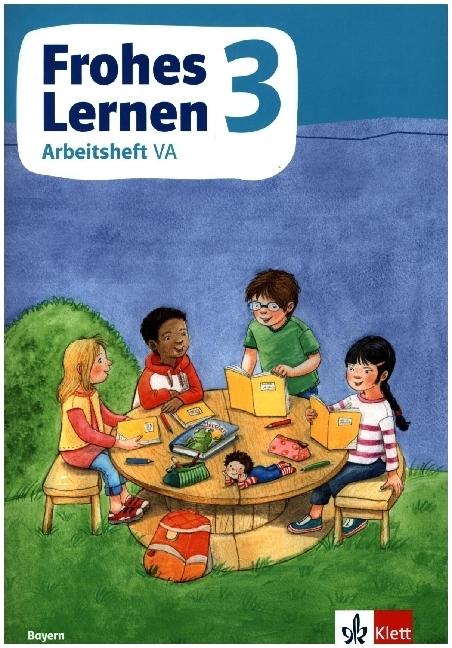 Produktbild Frohes Lernen Sprachbuch 3. Arbeitsheft in Vereinfachter Ausgangsschrift Klasse 3. Ausgabe Bayern (Deutsch, Madeleineua, Eva/Gottschalk, Miriam/Kreller, Brehm, 2022)