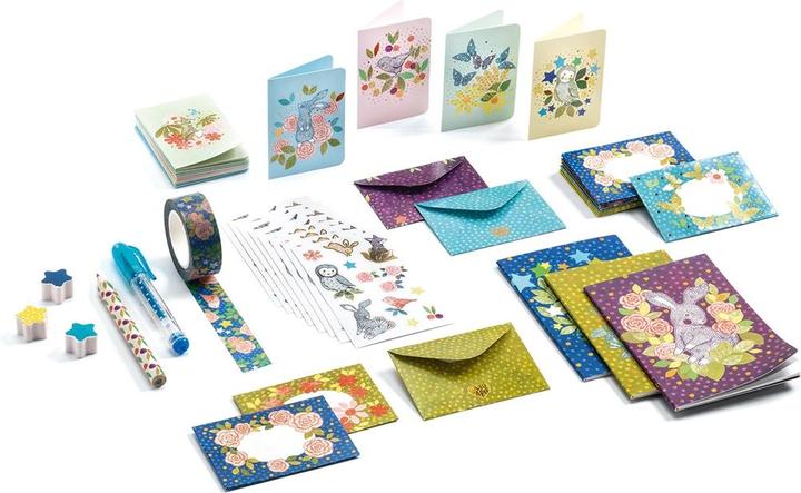 Produktbild Djeco Mini Papeterie Box Elodie