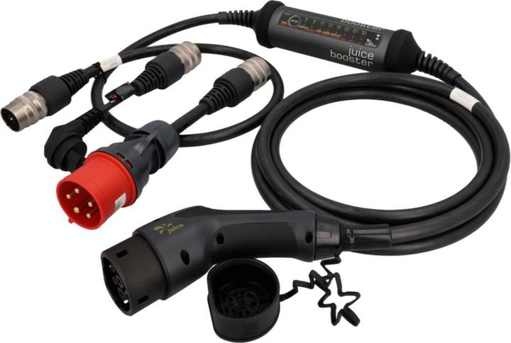 Produktbild Juice Technology Juice Booster 2 Basic Set Schweiz (Typ 2, 22 kW, 32 A, CEE32 rot, Typ 13)