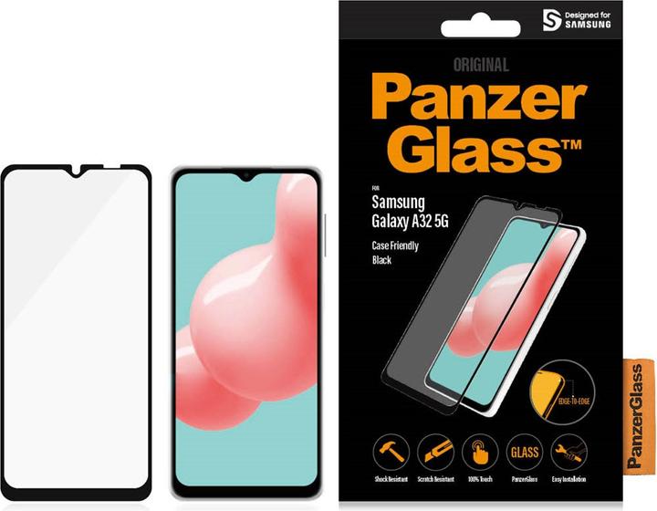 Actual product image PanzerGlass edge to edge (1 Piece, Samsung Galaxy A32 5G)