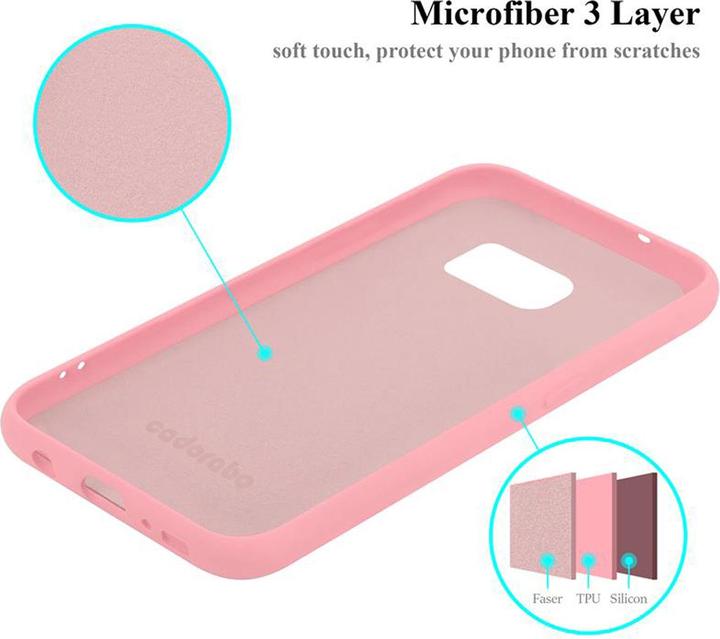 Immagine prodotto Cadorabo Copertura della cassa del silicone liquido TPU (Samsung Galaxy S7)
