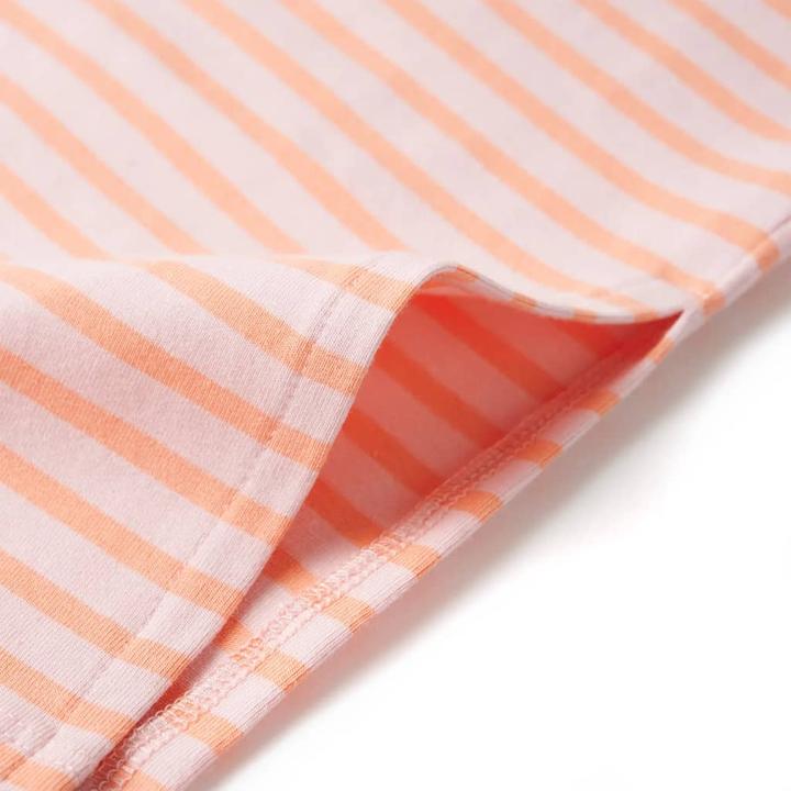 Produktbild VidaXL Kinderrock mit Streifen Gerade Rosa 92,Material: 95 (92)