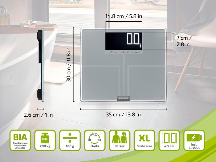Productafbeelding Soehnle Shape Sense 200 (200 kg)