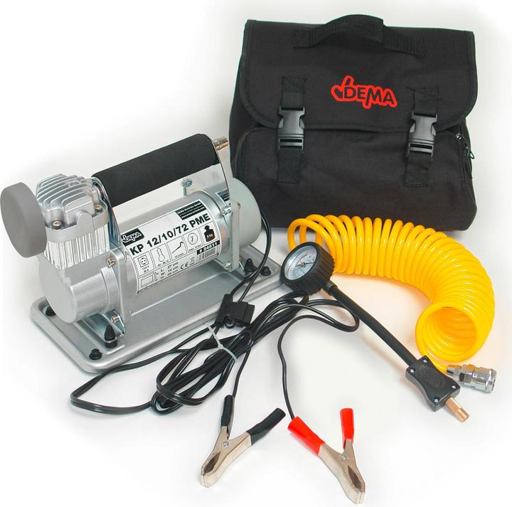 Produktbild Dema 12V Kompressor Offroad mit Zubehör (10 Bar, 72 l)
