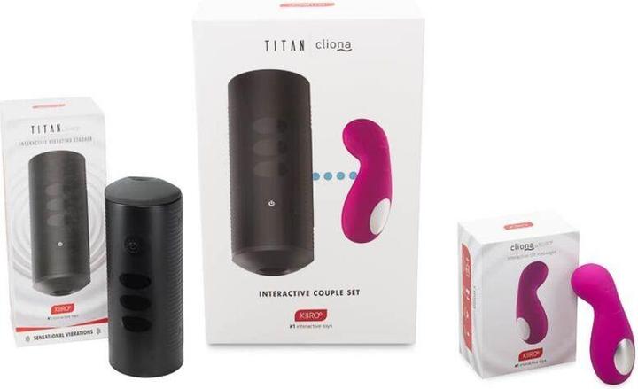 Actual product image Kiiroo Couple set Cliona & Titan