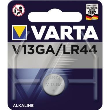 Actual product image Varta Electronics V13GA (1 pcs., LR44, 138 mAh)