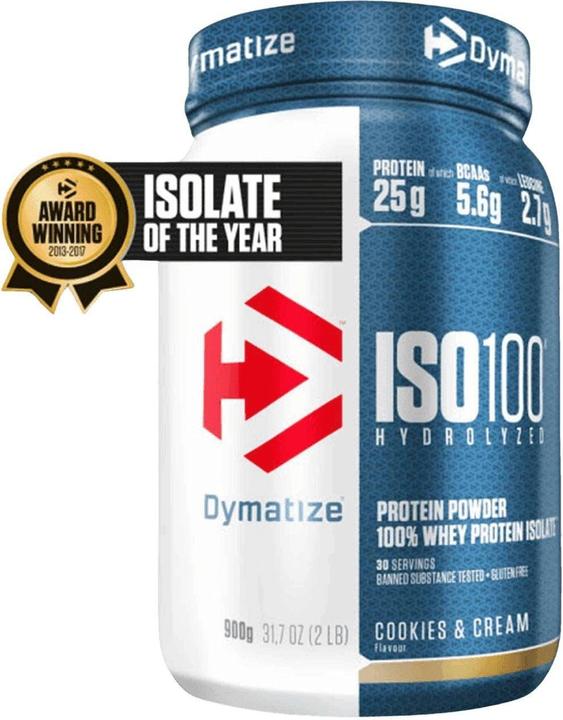 Immagine prodotto Dymatize ISO 100 (Cioccolato, 1 pz., 932 g)