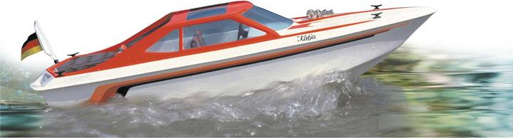 Actual product image Romarin katja motor yacht kit