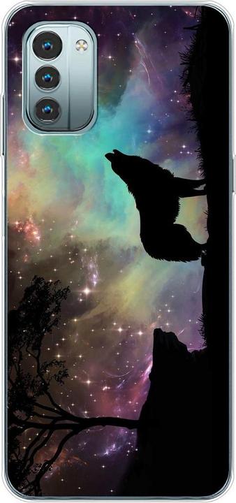 Wolf evening sky