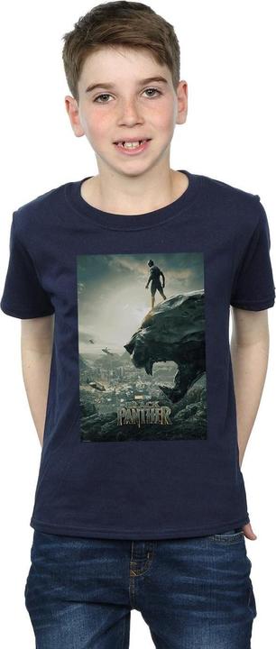 Immagine prodotto Maglietta Black Panther Poster Ragazzi (140, 146)