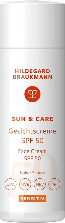Immagine prodotto Hildegard Braukmann sun & care Crema viso sensibile SPF 50 (Crema solare viso, SPF 50, 50 ml, 50 g)