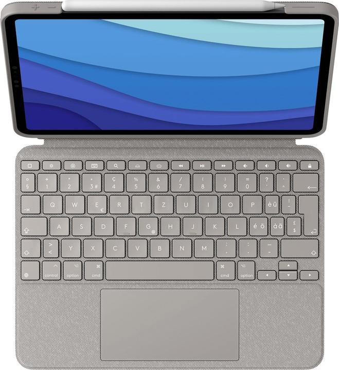 Immagine prodotto Logitech Combo Touch (CH, iPad Pro 11 2020 (2. Gen), iPad Pro 11 2022 (quarta generazione), iPad Pro 11 2018 (1. Gen), iPad Pro 11 2021 (3a generazione))