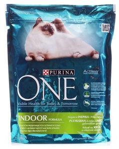Immagine prodotto Purina ONE Cibo Per Gatti One Indoor Dry 800 G (Adulto, 1 pz., 800 g)