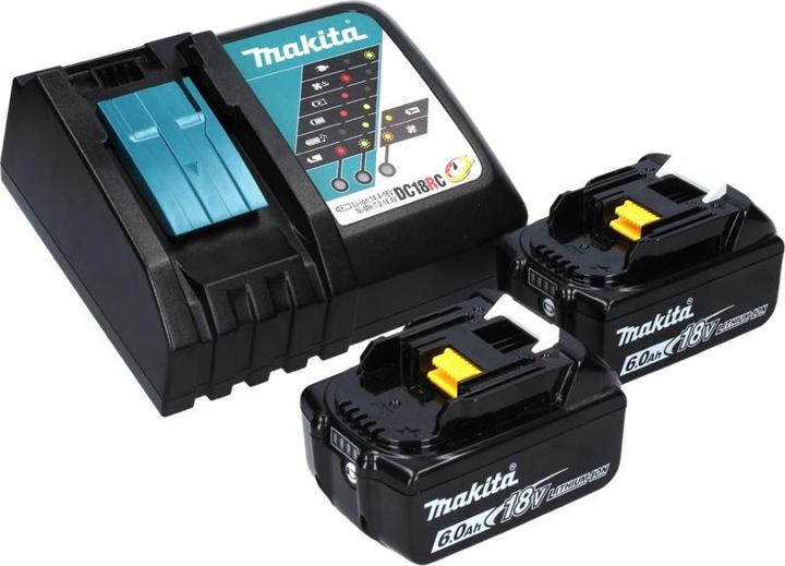 Actual product image Makita DBS 180 RGJ Battery band file 18 V 9 x 533 mm Brushless + 2x battery 6.0 Ah + charger + Makpac (Belt sanders)