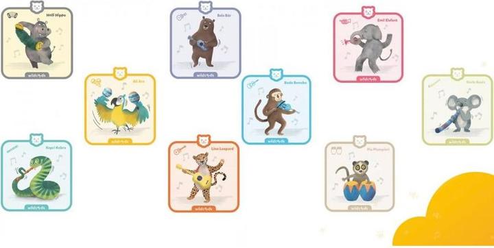 Actual product image Tigermedia Wildcard Swiss Edition (3 pieces with 120 minutes each) (German, Swiss German)