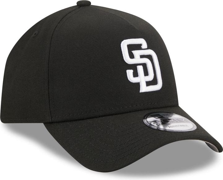 Produktbild New Era 9Forty A-Frame Cap - San Diego Padres schwarz (One Size)