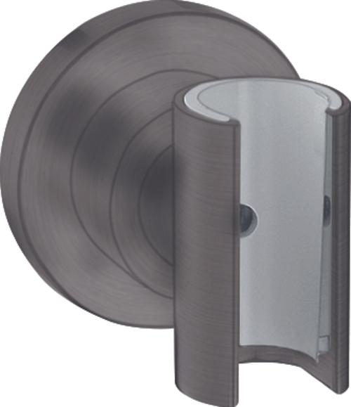 Actual product image hansgrohe AXOR CITTERIO shower holder brushed black chrome