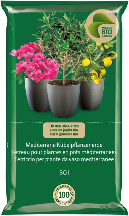 Actual product image Migros-Bio Garden Mediterranean Pot Plant Soil (30 l, Soil without peat)