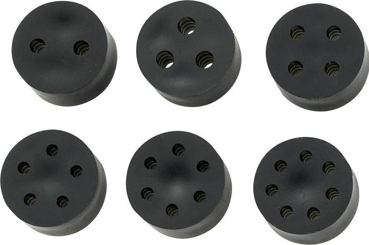 Produktbild Tru Components TC-10820796 TC-MH23-4F203 Mehrfachdichteinsatz M25 4 x 3.8 - 5